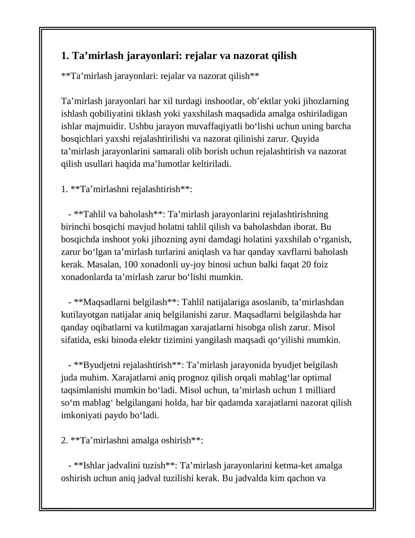 BINOLARNING KANALIZATSIYA TIZIMLARINI TA'MIRLASH 3