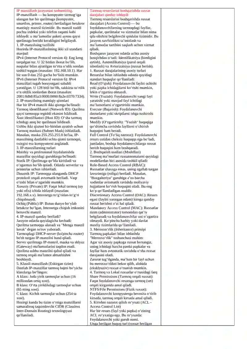 Tarmoq protokollari 3