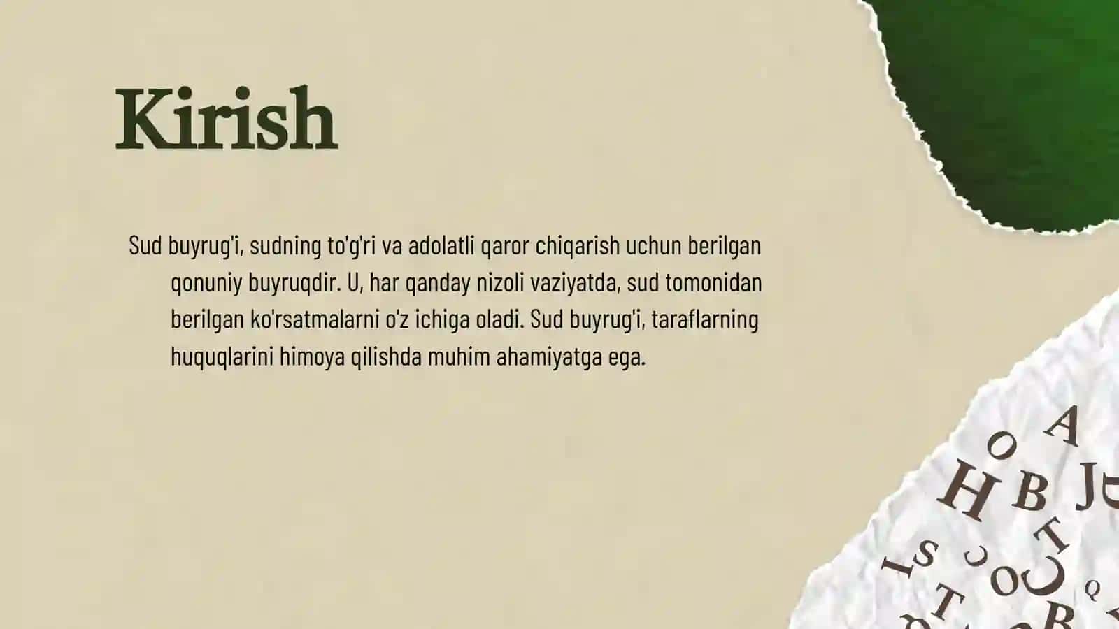 Sud buyrug'i 3