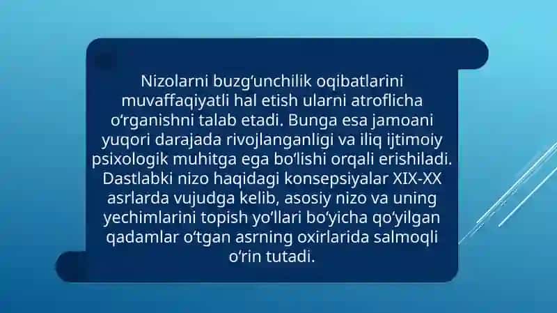 Pedagogik faoliyatdagi nizolar va ularning oldini olish usullari 3