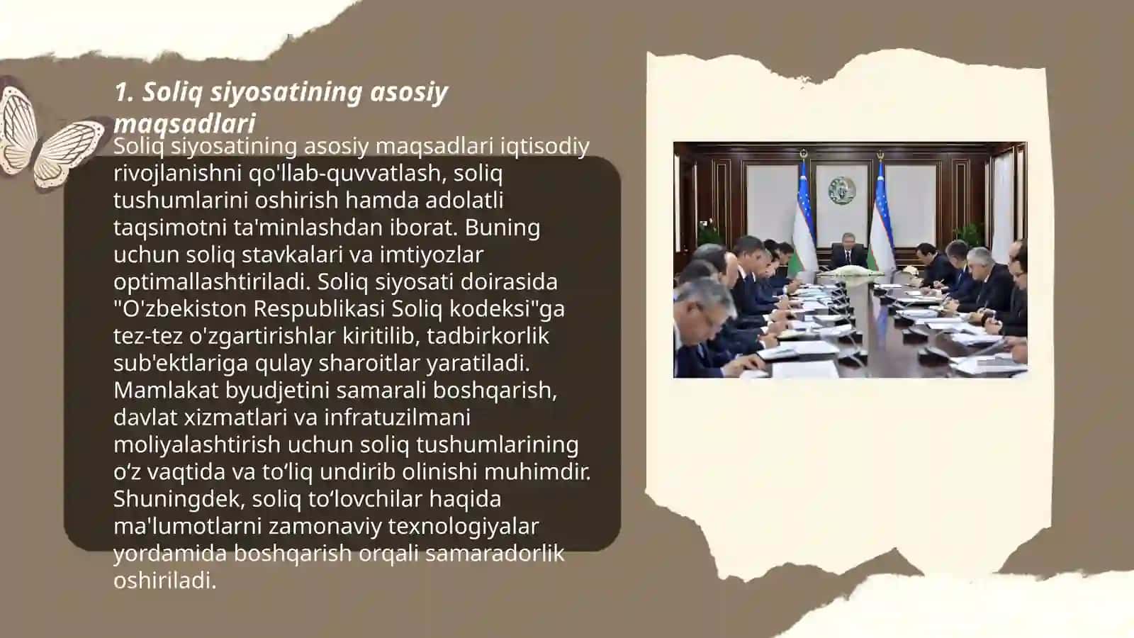 O’zbekiston Respublikasida soliq siyosati 3