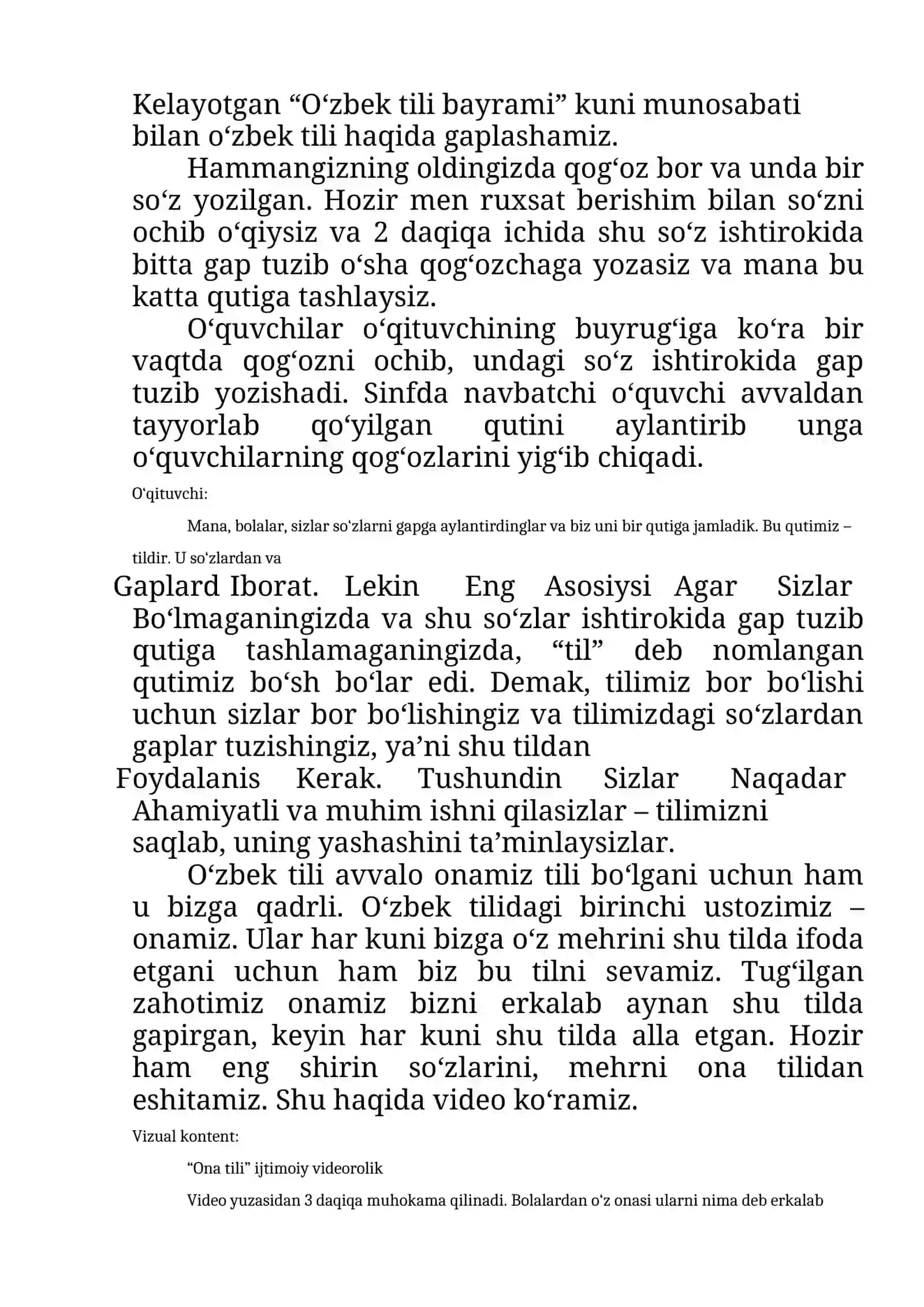 O'ZBEK TILI BAYRAMI 3