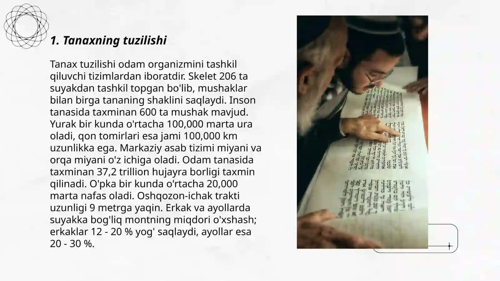 Yaxudiylik ta’limoti va muqaddas kitobi 3