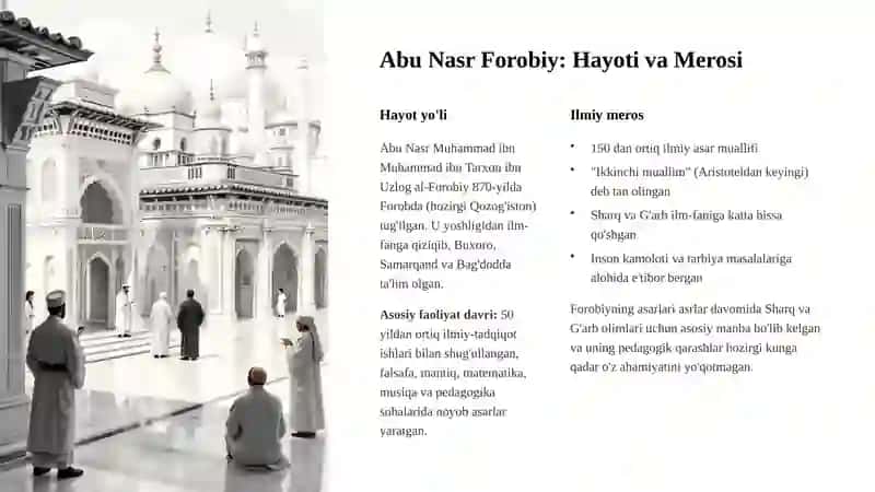 Abu Nasr Forobiyning Pedagogik Qarashlari 3