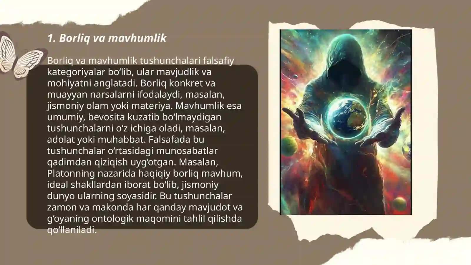 Borliqning rivojlanish falsafasi 3