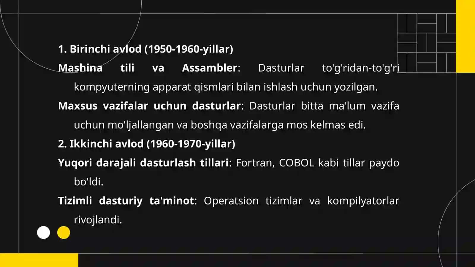 Dasturiy ta'minot evolyutsiyasi 3