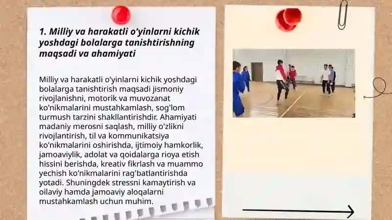 Milliy va harakatli oyinlar 3