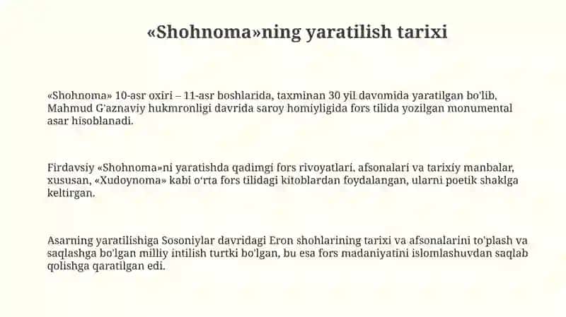 Shoxnoma asari 3