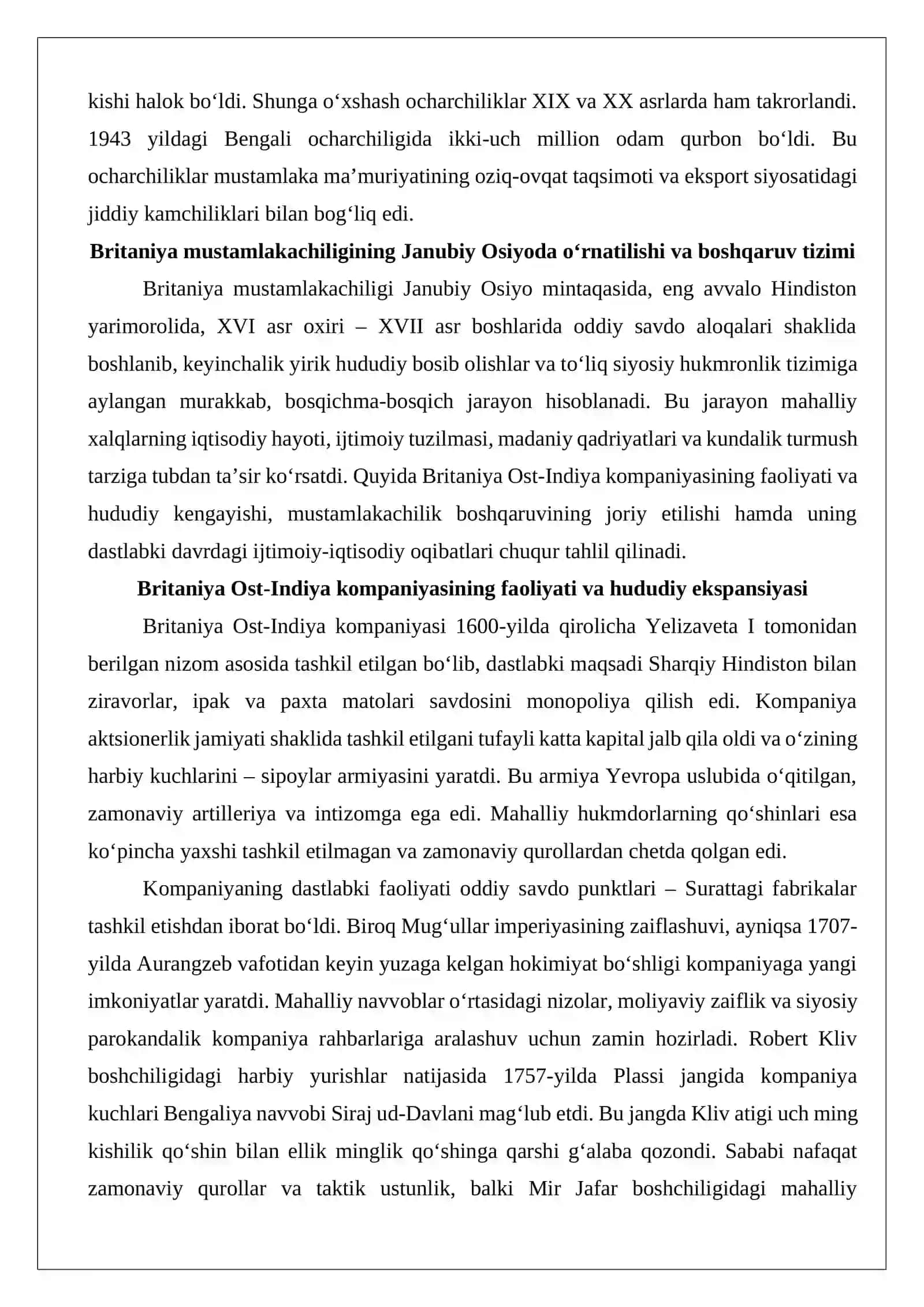 Britaniya mustamlakachiligining Janubiy Osiyo. 3