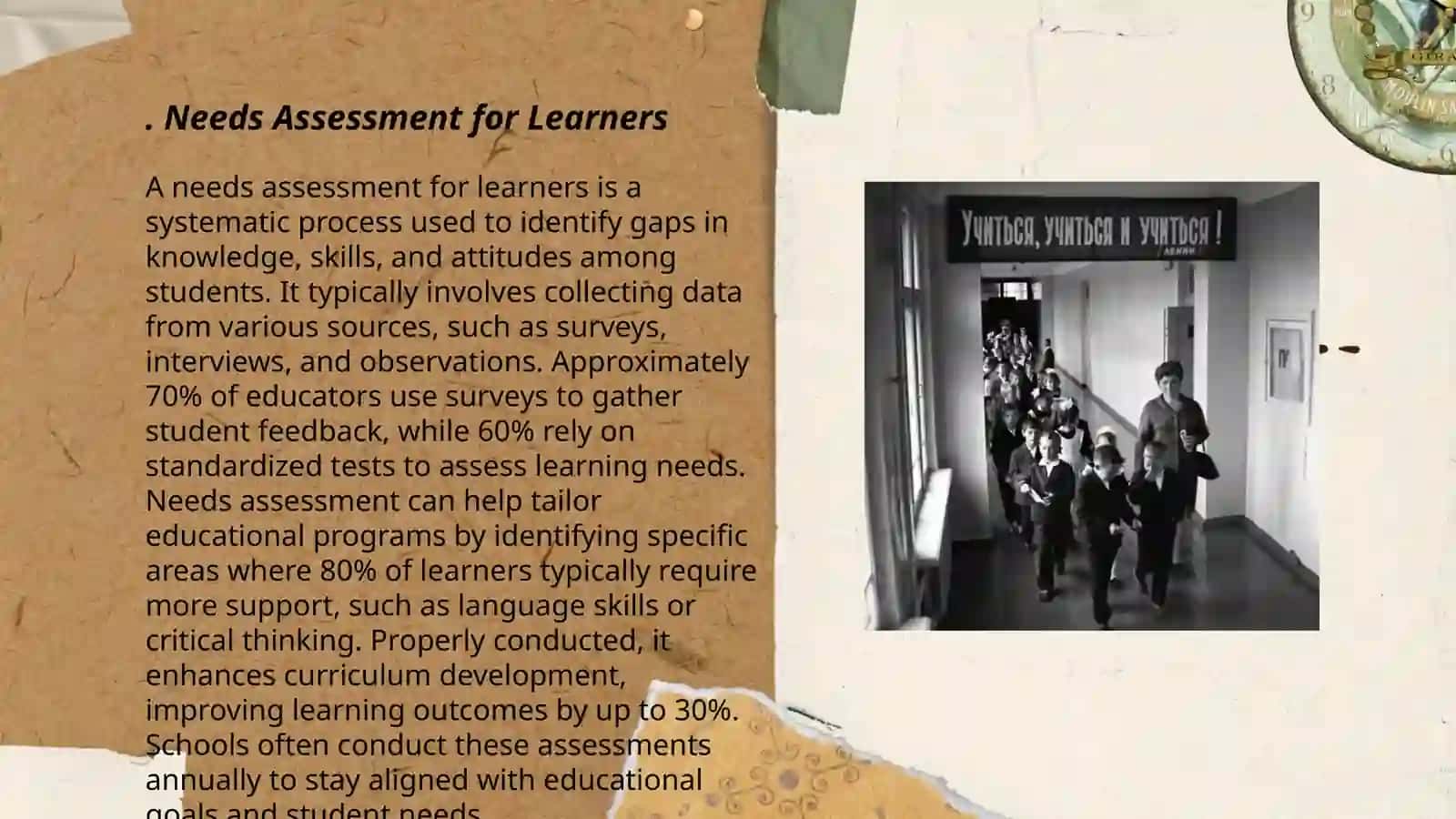 Teaching material design for learners of school, lyceum, college 3