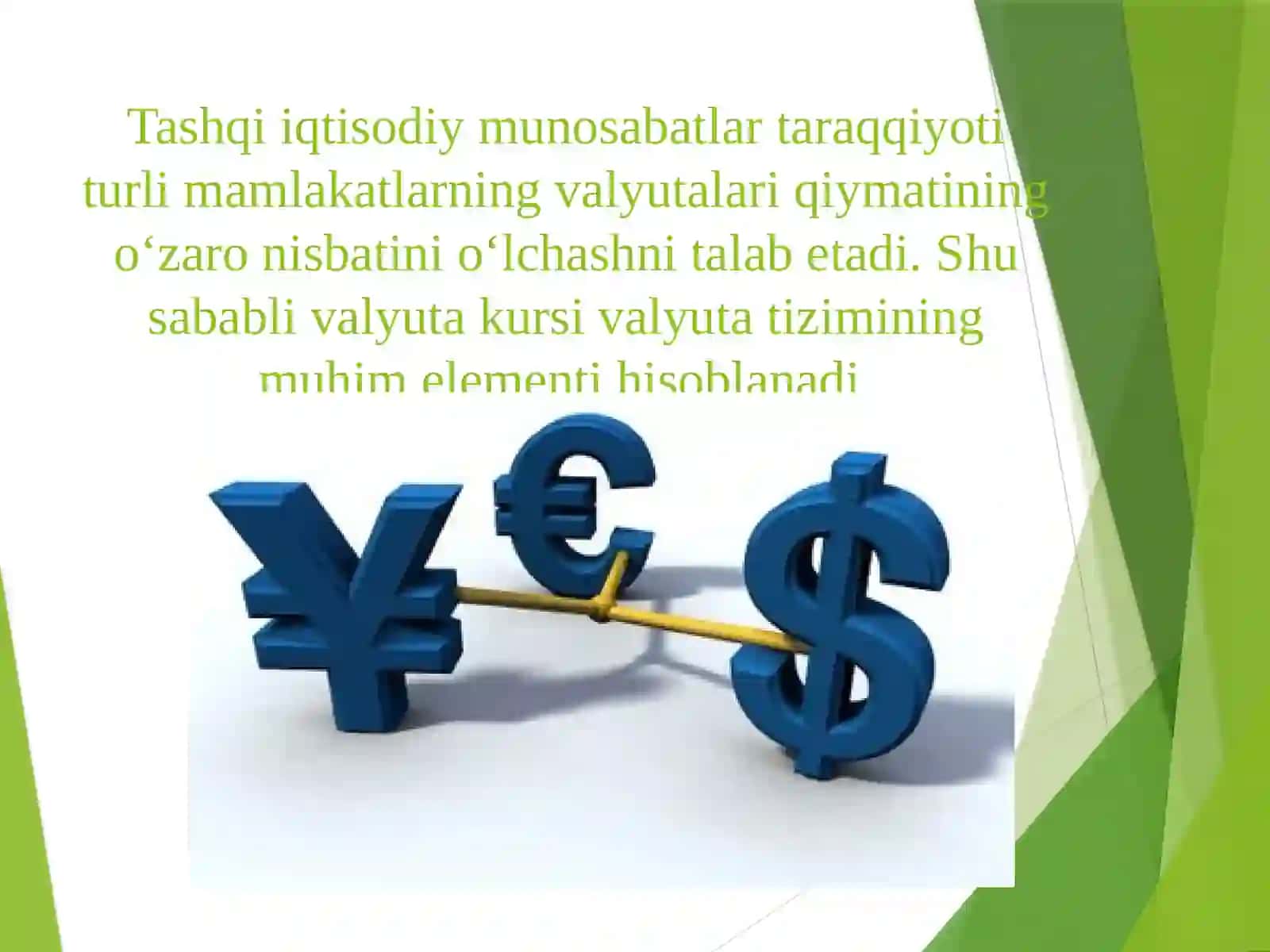 Tijorat banklarining spot operatsiyalari 3