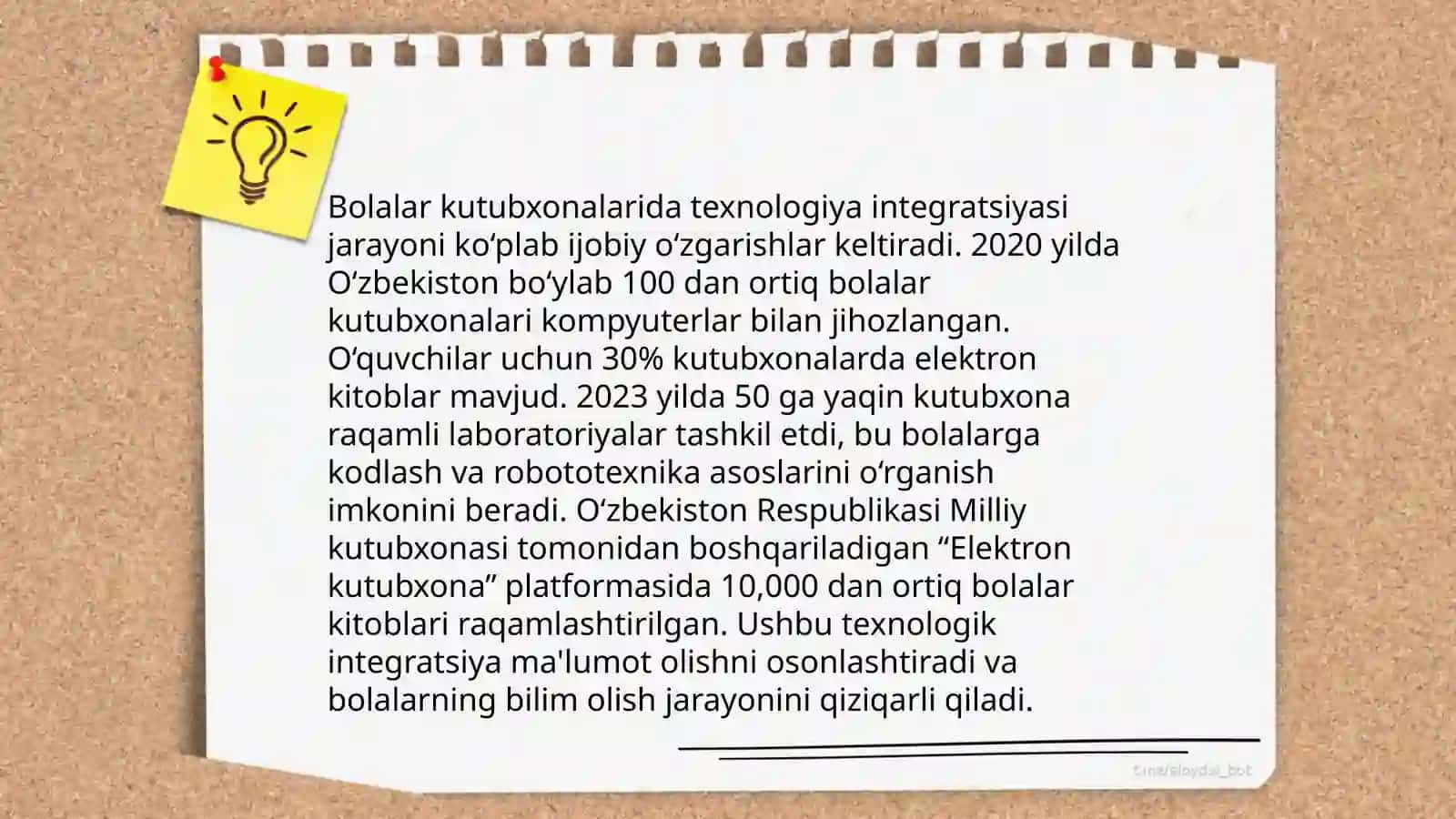 Bolalar kutubxonalari:zamonaviy rivojlanish muommolari 3
