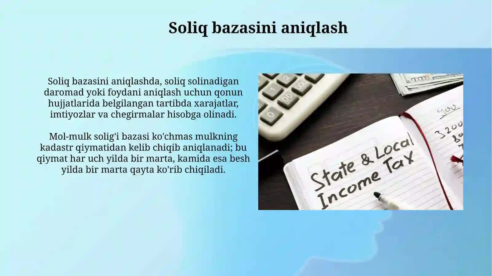 Budjetga soliqlar va majburiy tulovlar bo‘yicha hisob-kitoblar auditi 3