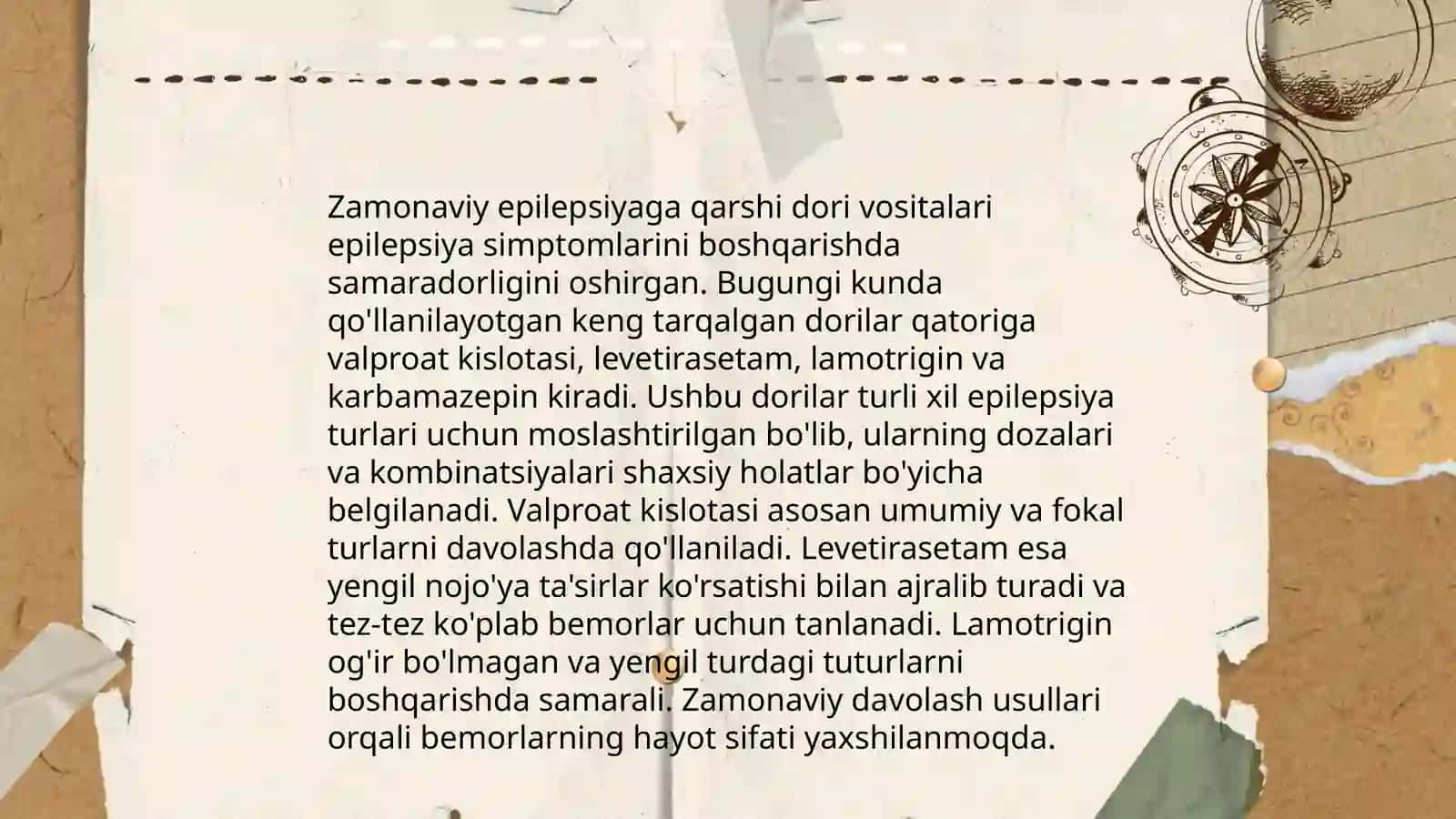 Zamonaviy epilepsiyaga qarshi vositalar 3