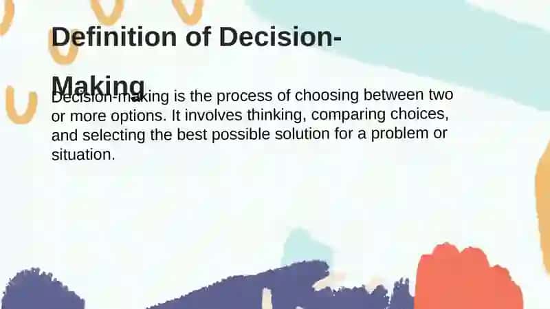 Making Good Decisions in Everyday Life 3
