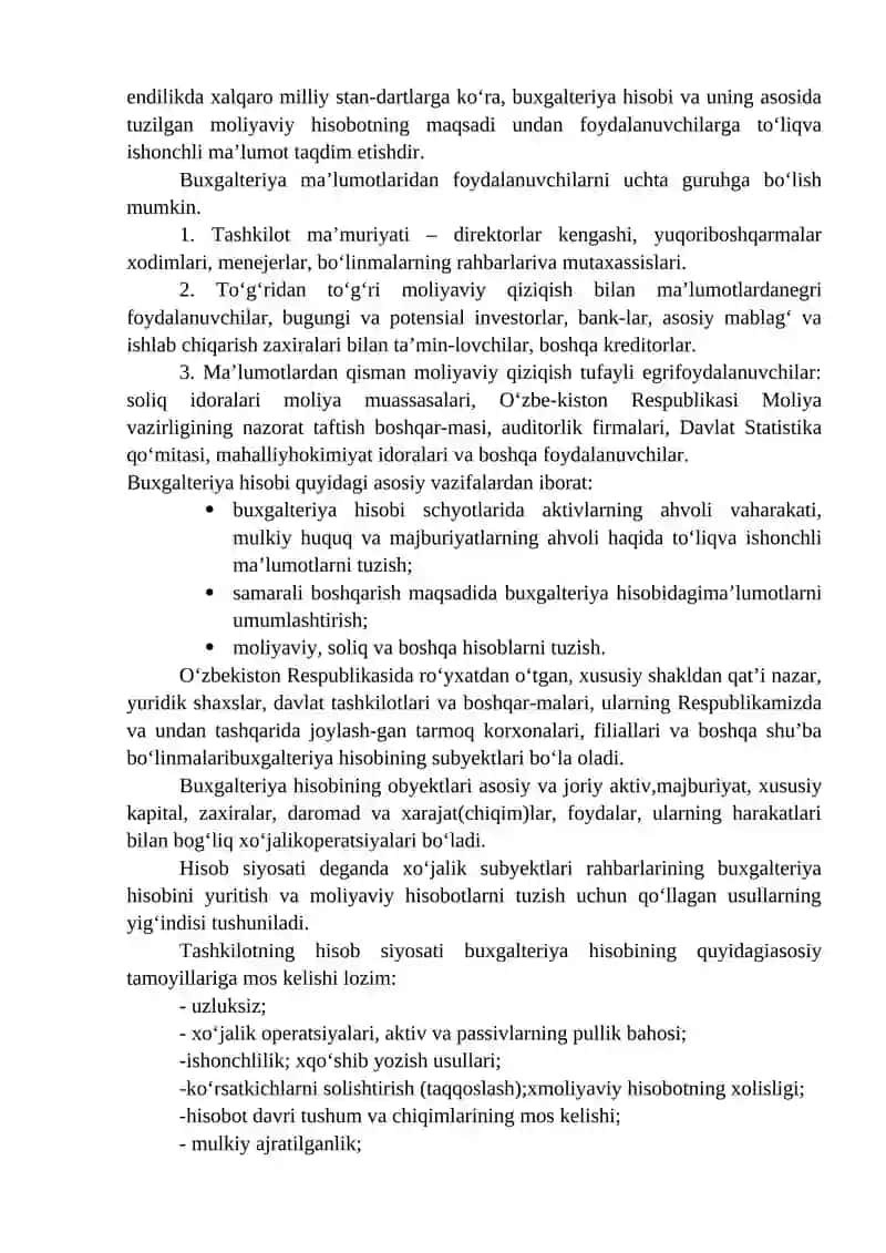 Buxgalteriya hisobi tizimi 3