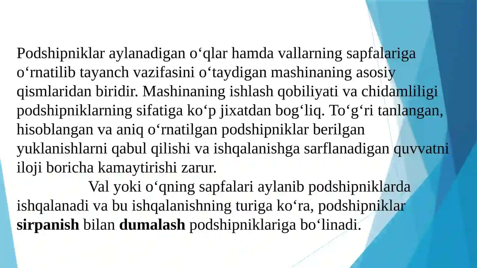 Nazariy va amaliy mexanika 3