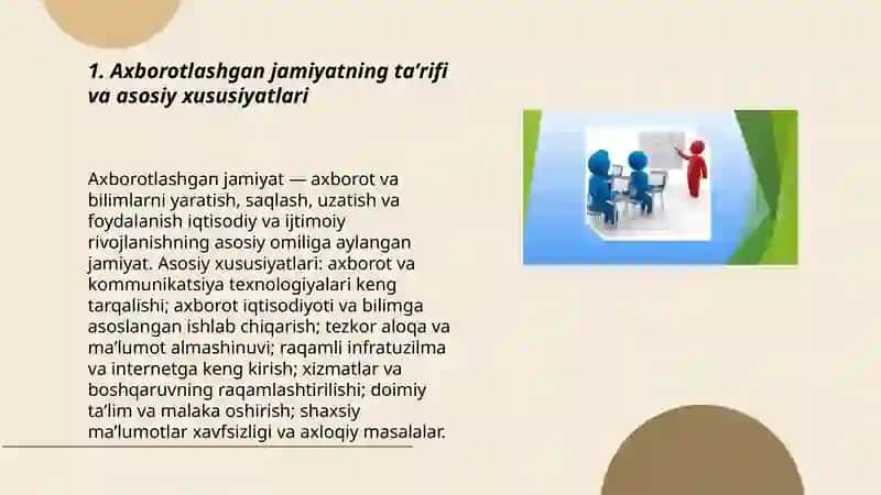 Axborotlashgan Jamiyat 3
