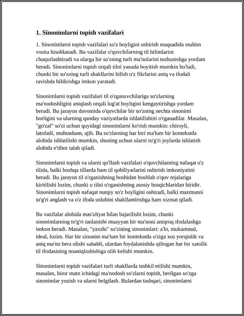 VOCABULARY BUILDING EXERCISES 3