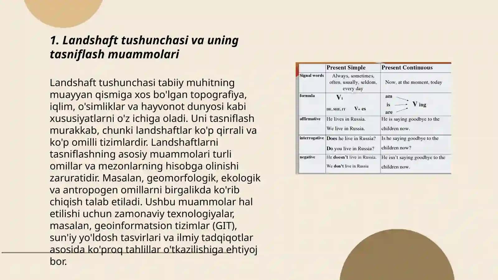 Landshaftlarni tasniflashning ilmiy asoslari 3