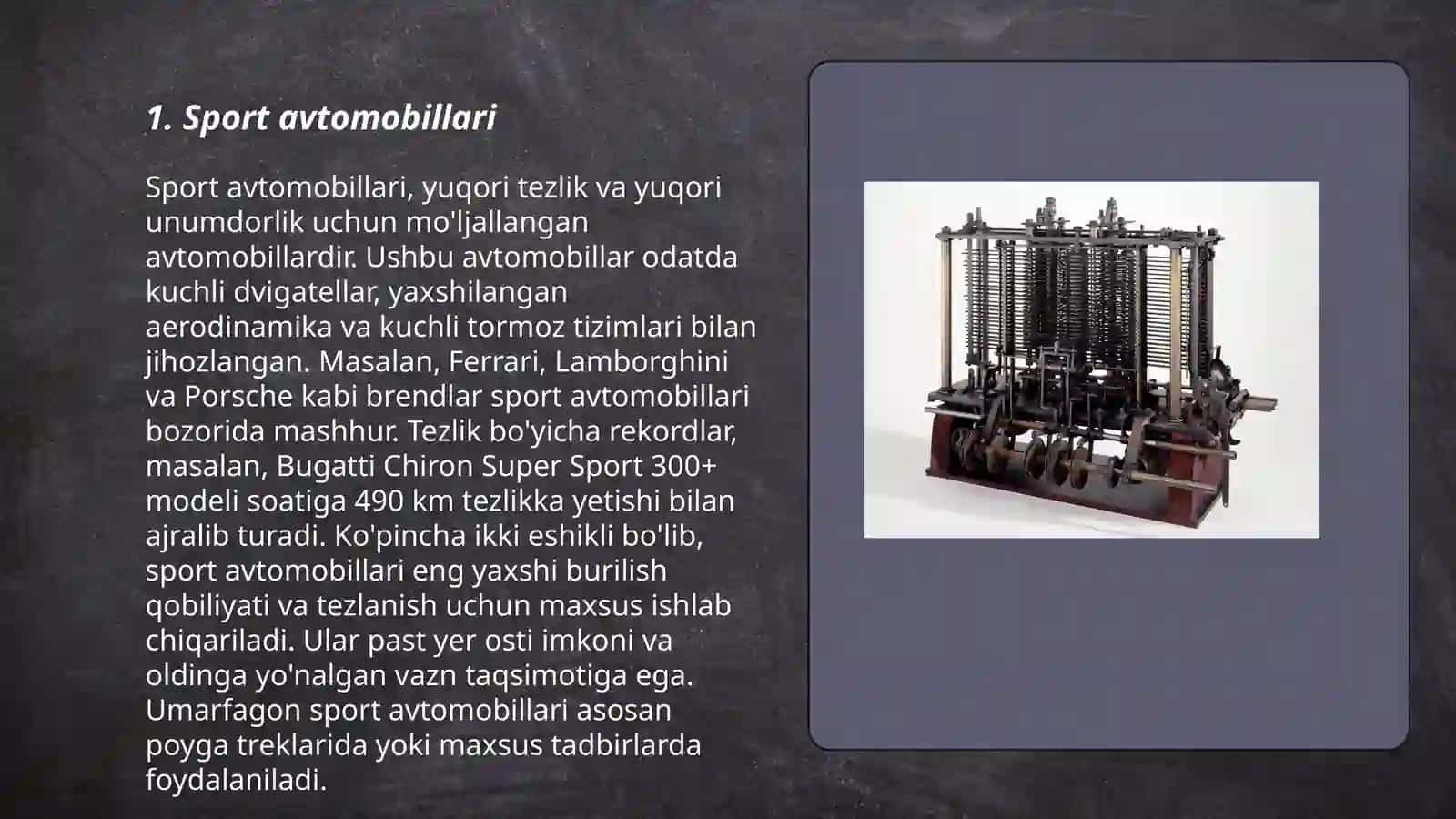 Sport avtomobillari 3