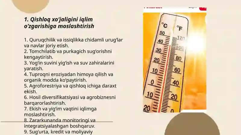Iqlim òzgarishiga moslashuv 3