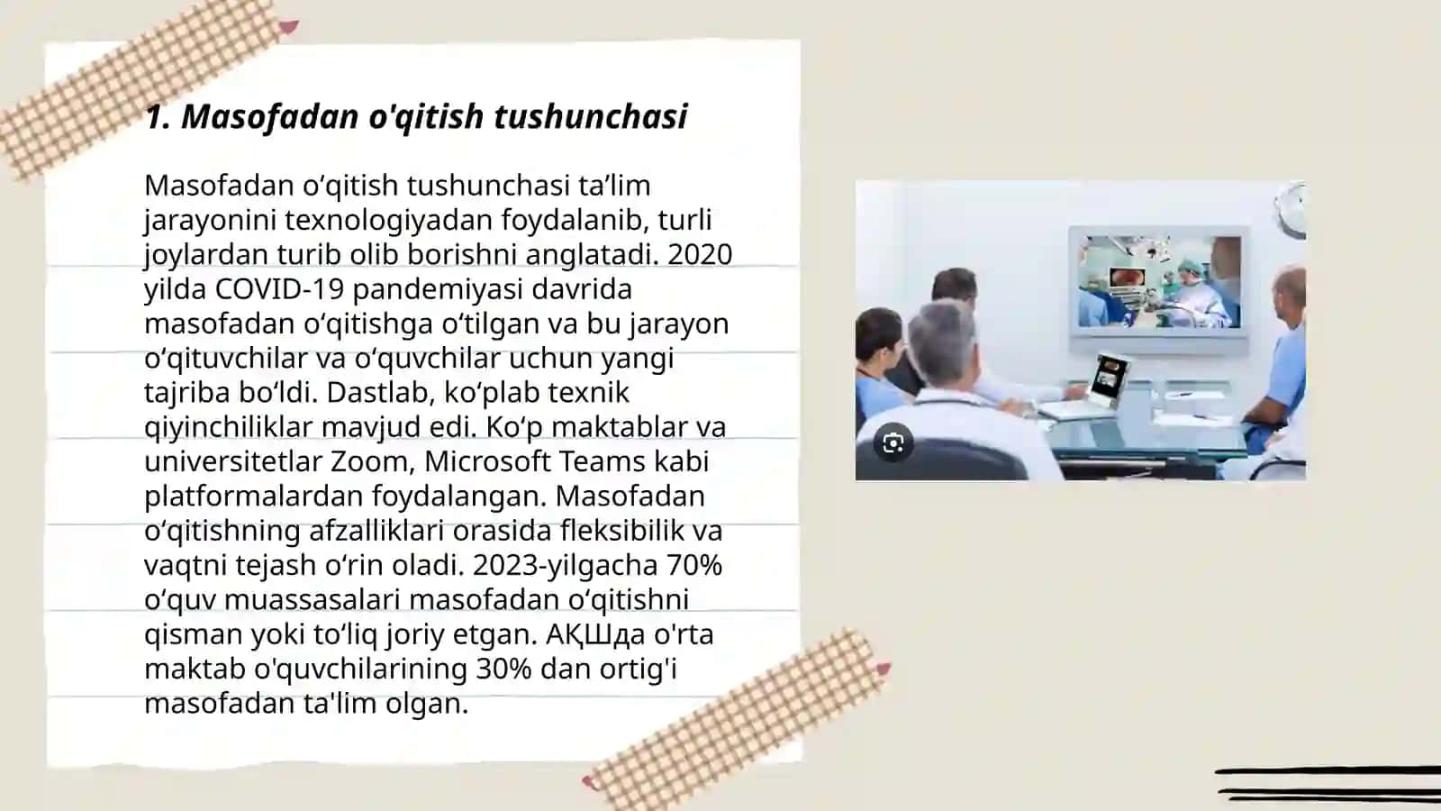 Masofadan o'qitish tizimlari 3