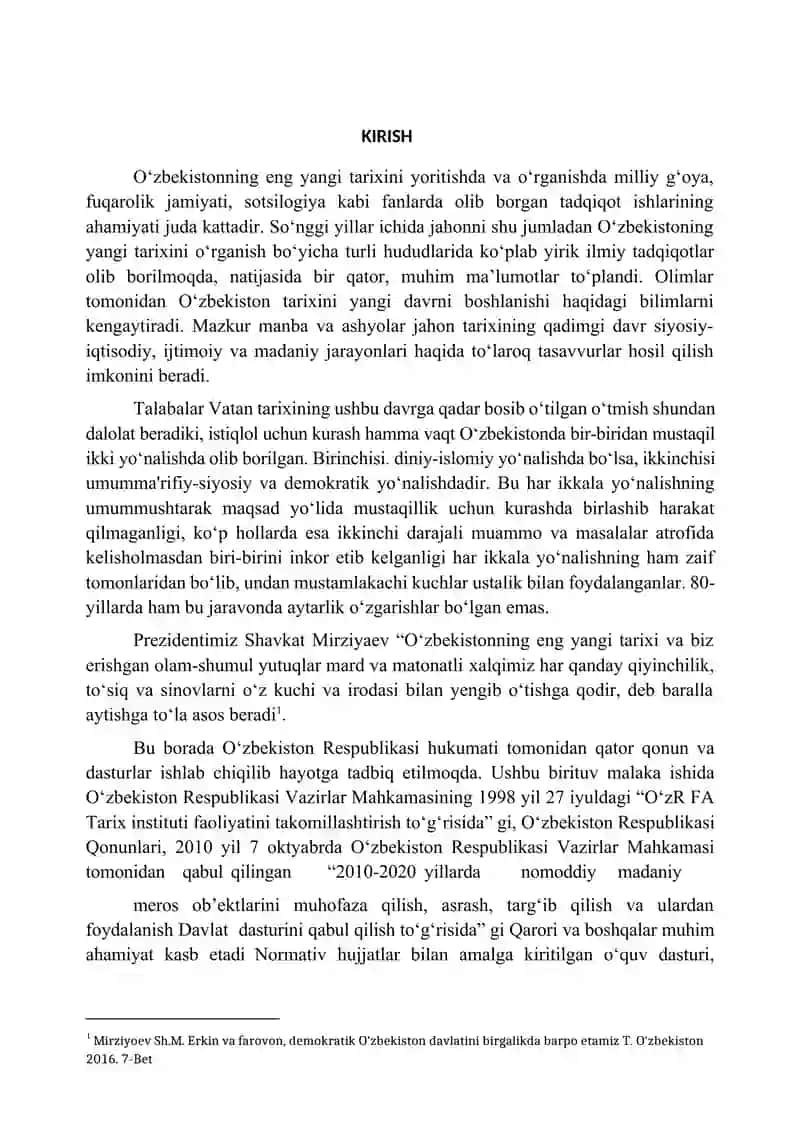 Oʻzbekiston mustaqillik yoʻlida (1985–1989-yillar) 3