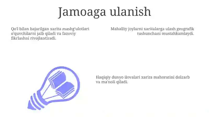 Xaritlar bilan ishlashni oʻrganish 3