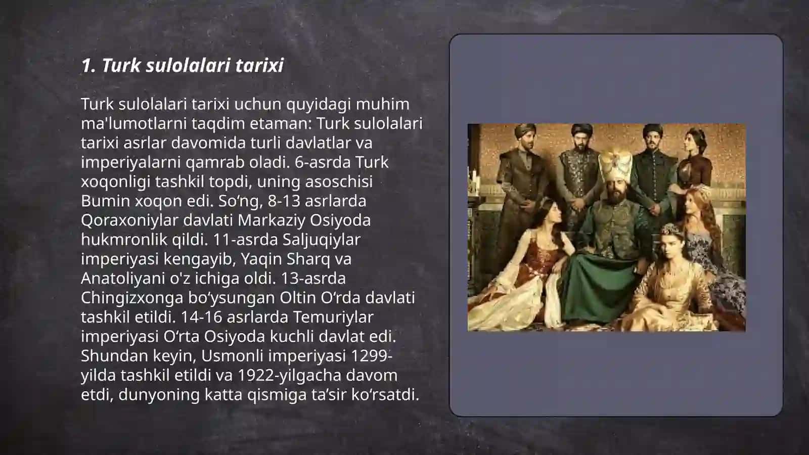 Turk sulolalari tarixi 3