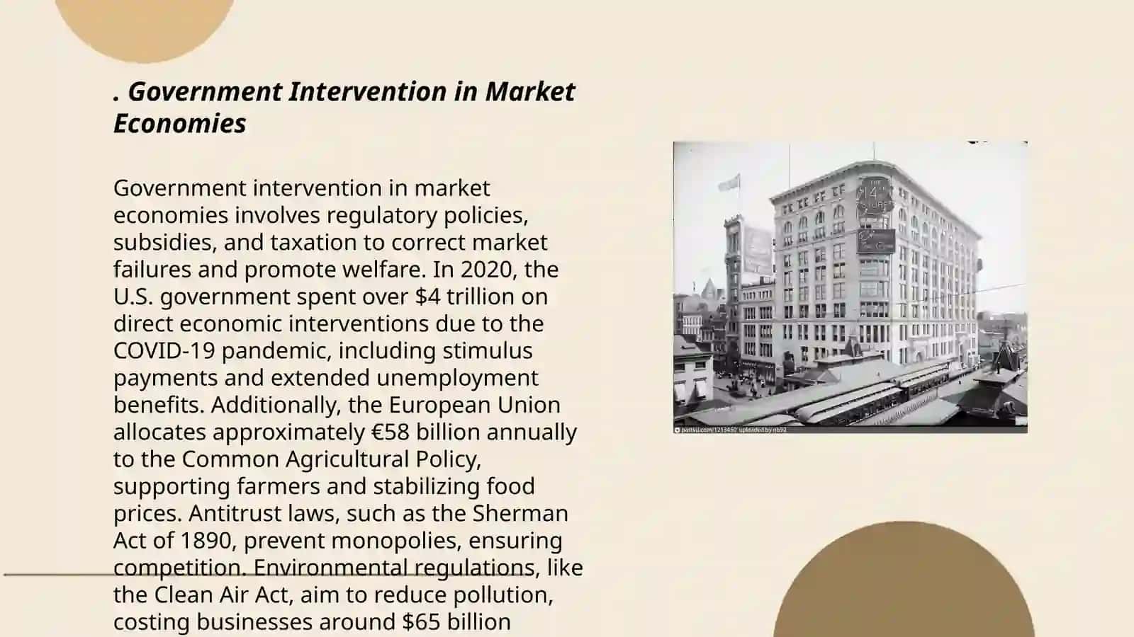 Economics: Understanding the Role of Goverment in the Economy A product description 3