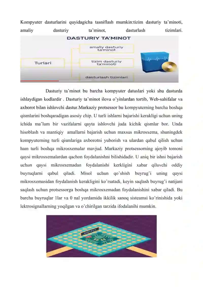 Uch o’lchovli grafikning dasturiy ta’minoti 3