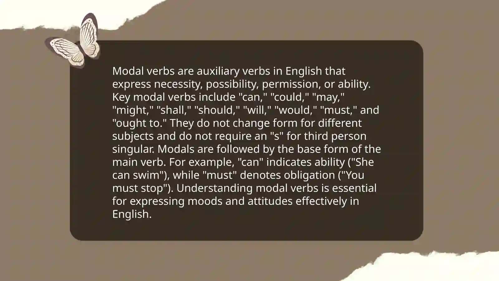 Modal Verbs 3