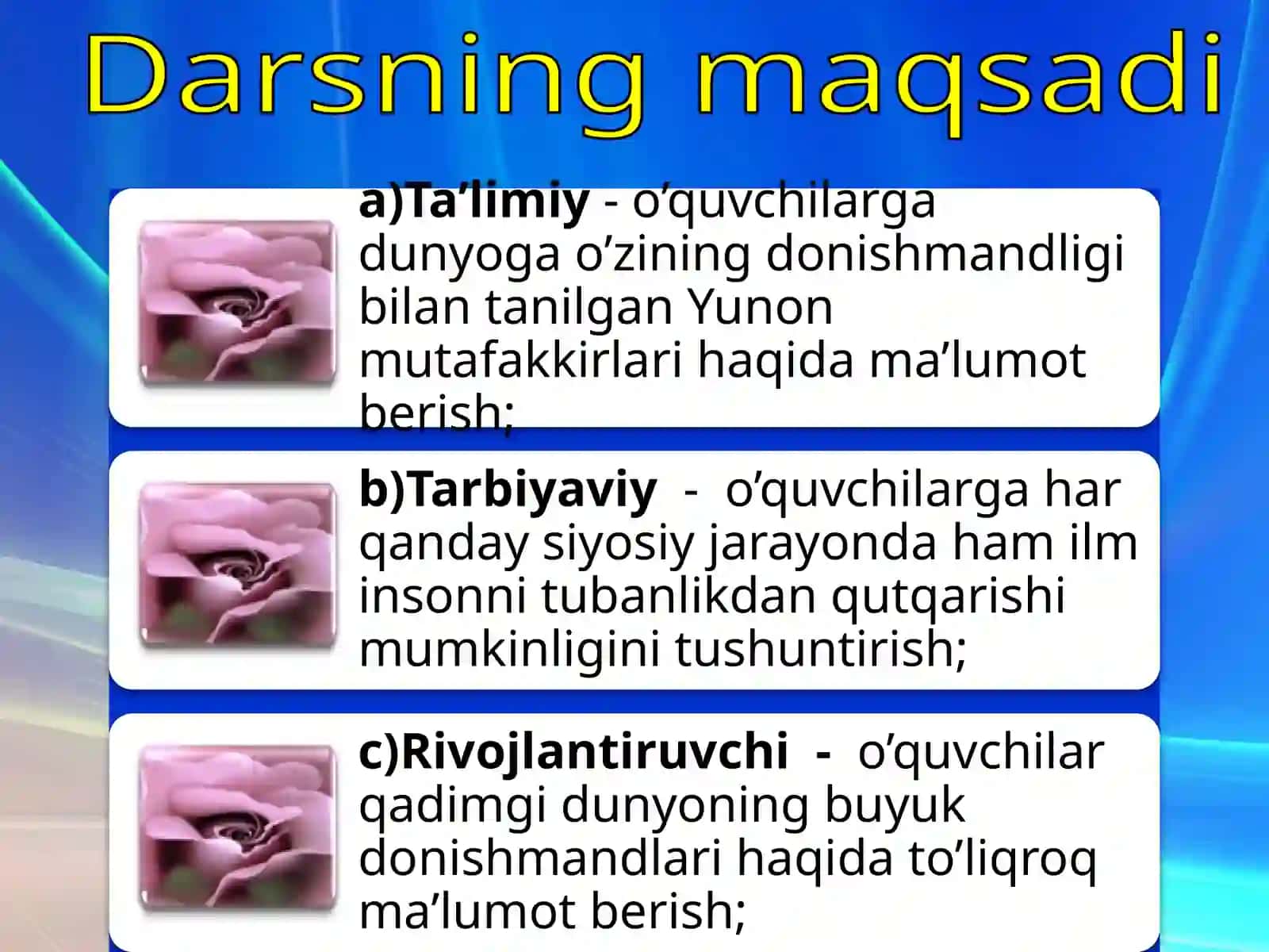 Qadimgi Yunoniston olimlari va mutafakkirlari. (6-sinf Tarix) 3