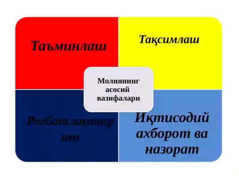 Молиянинг моҳияти ва вазифалари 3
