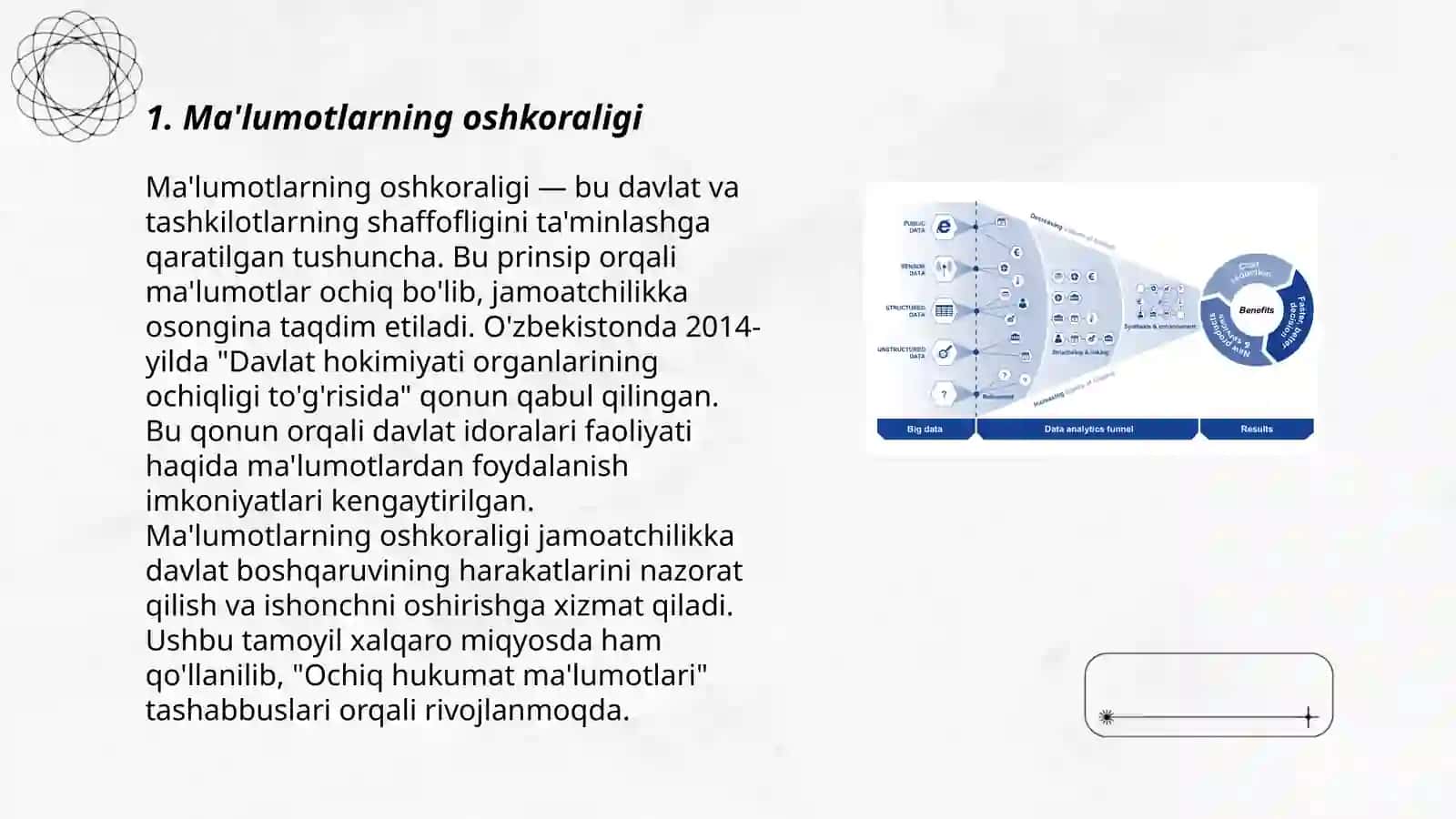 Ma'lumotlarning oshkoraligi 3