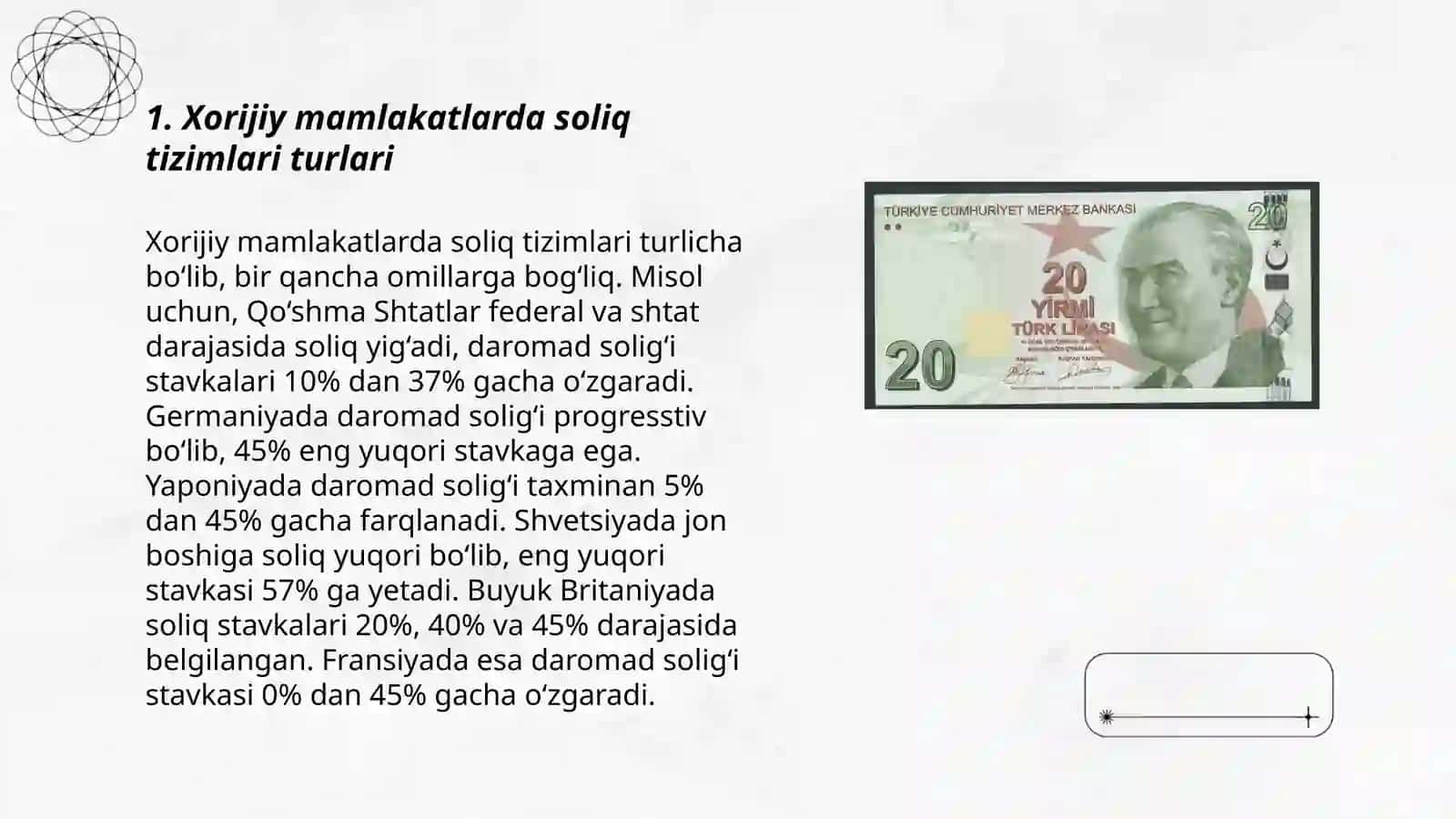 Xorijiy mamlakatlarda moliya soliq tizmi 3