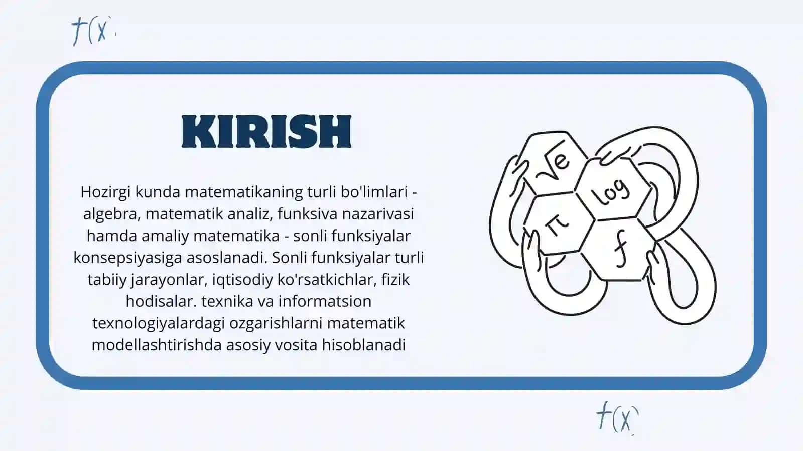 SONLI FUNKSIYALAR VA ULARNING XOSSALARI 3