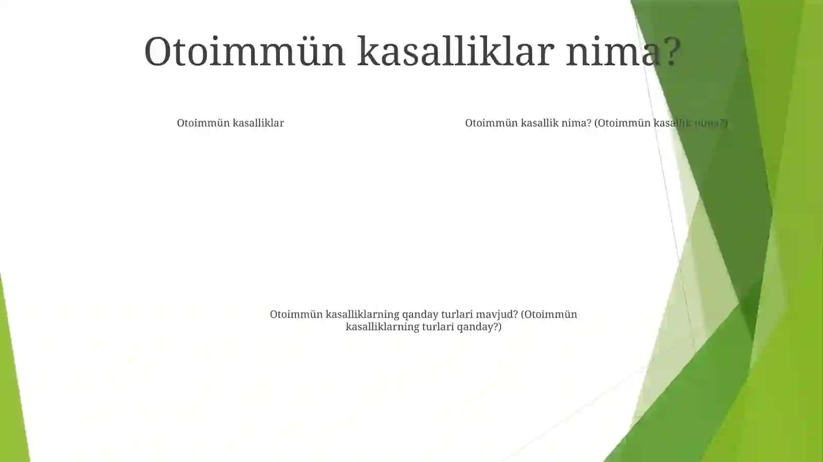 Autoimmun Xastaliklar 3