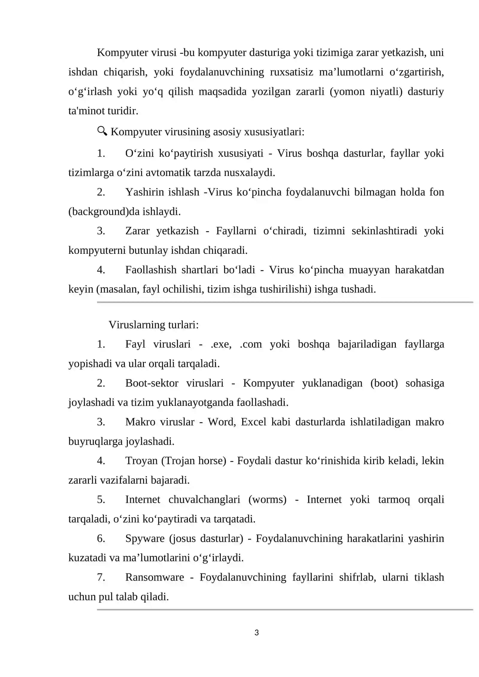 Kompyuter viruslari haqida tushuncha 3