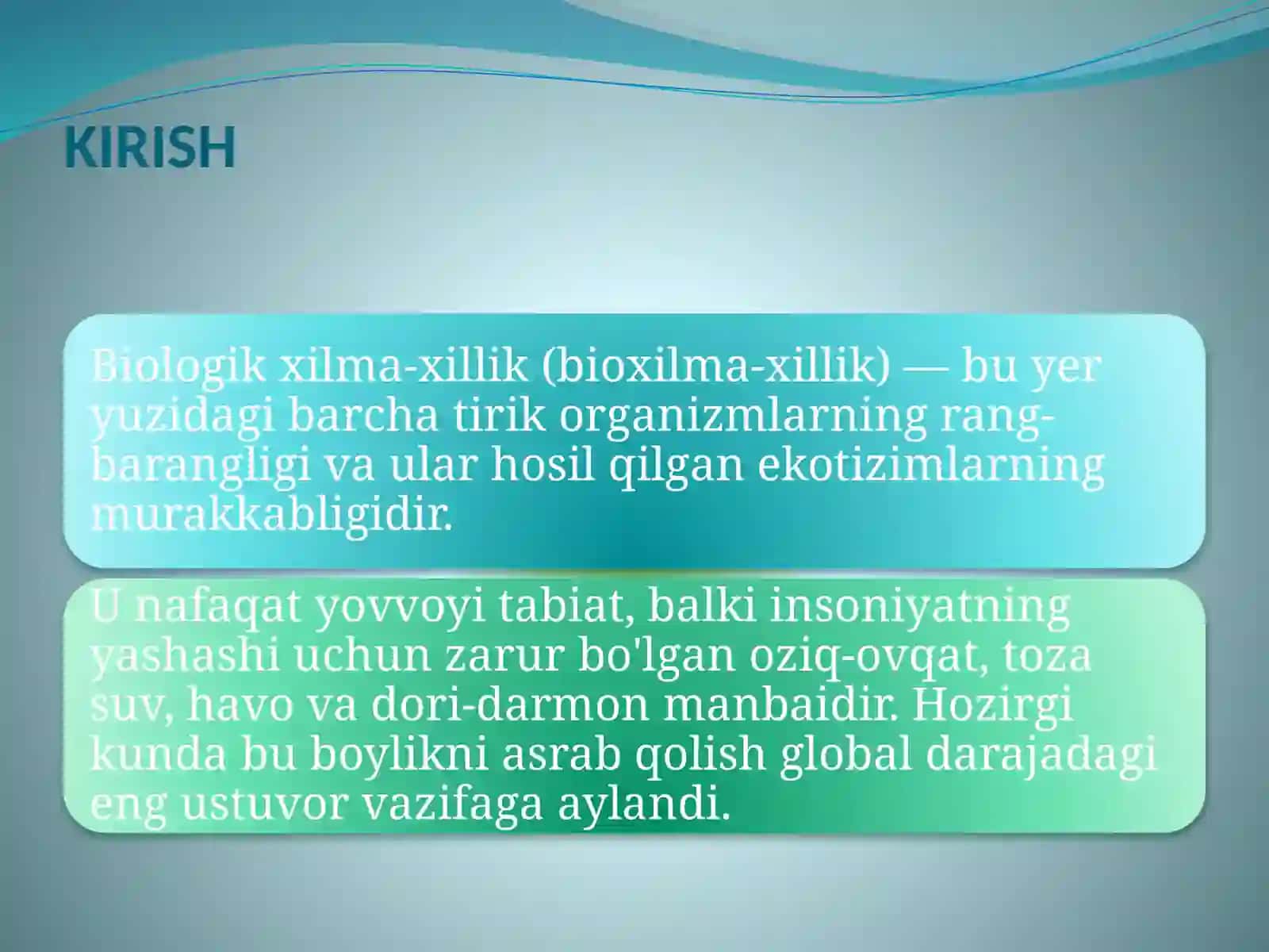 EKOLOGIYA VA TABIAT 3