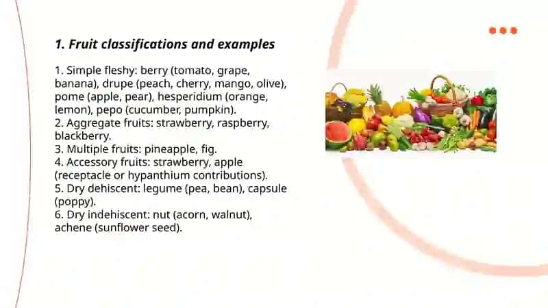 Fruits and Vegetables 3