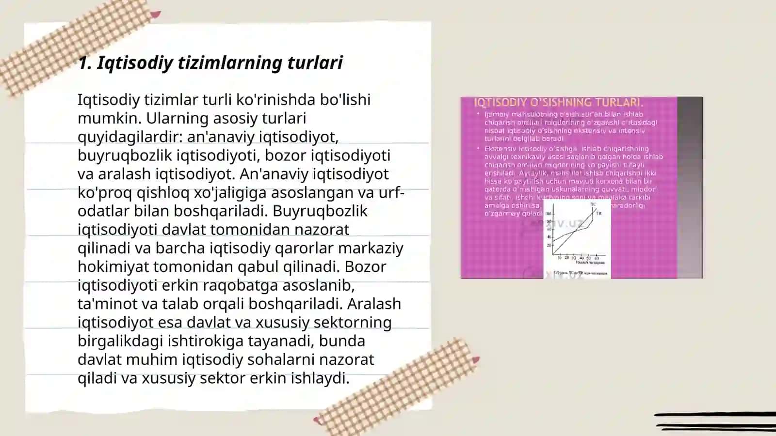 Iqtisodiy tizimlar 3
