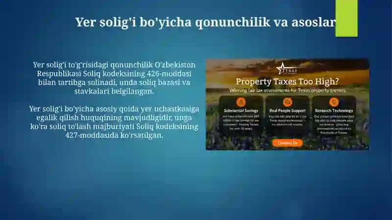 Yer solig'i to'g'risidagi qonunchilik 3