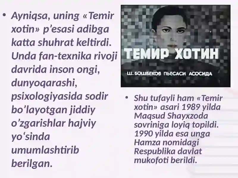 Sh Boshbekov dramalarida ritorik so‘roq gaplar uslubiyati 3