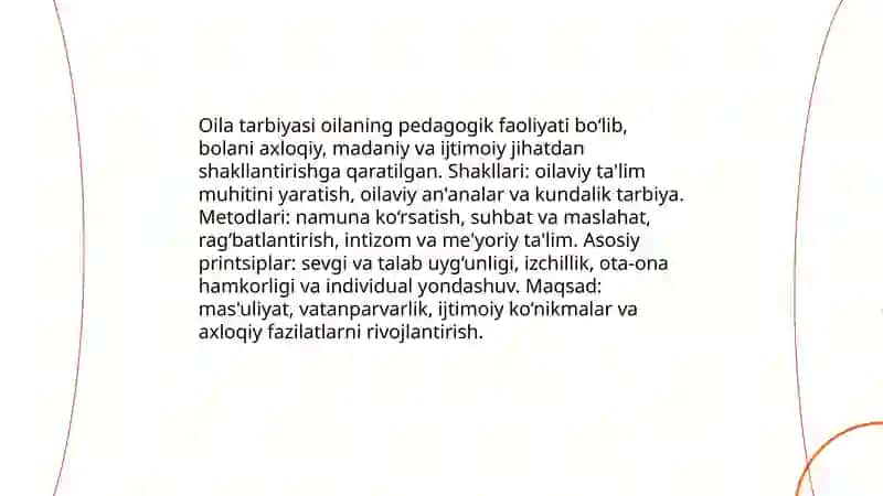 Tarbiya jarayonining shakllari va metodlari 3