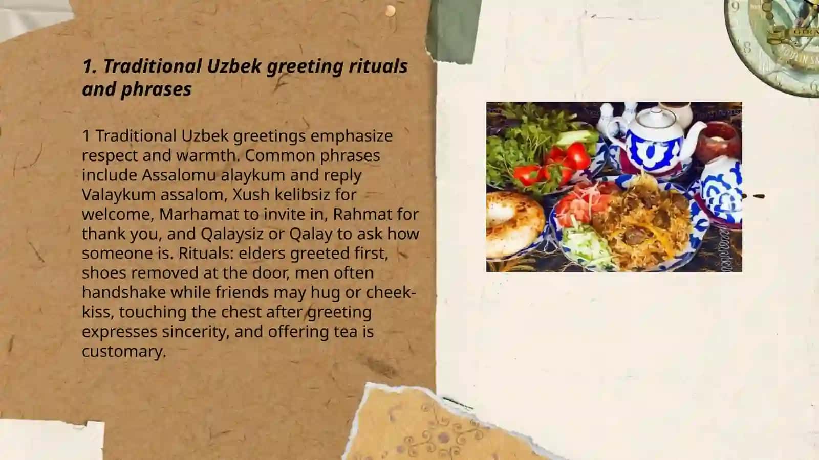 Uzbek Hospitality: The Art of Welcoming Guests 3