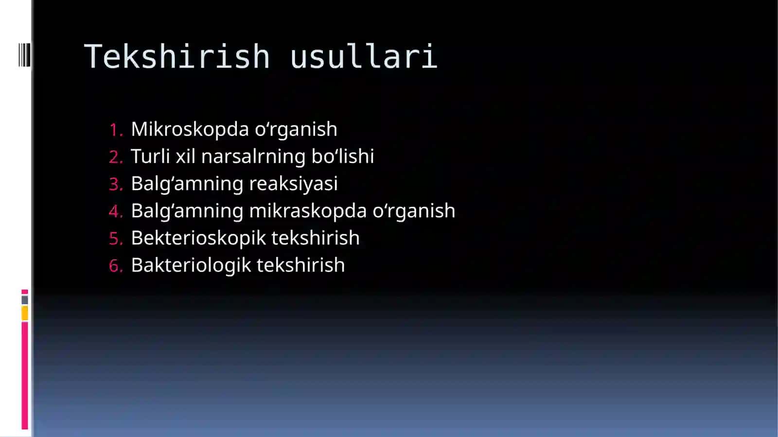 Balg‘am va plevra suyuqligini labarator tekshirish 3