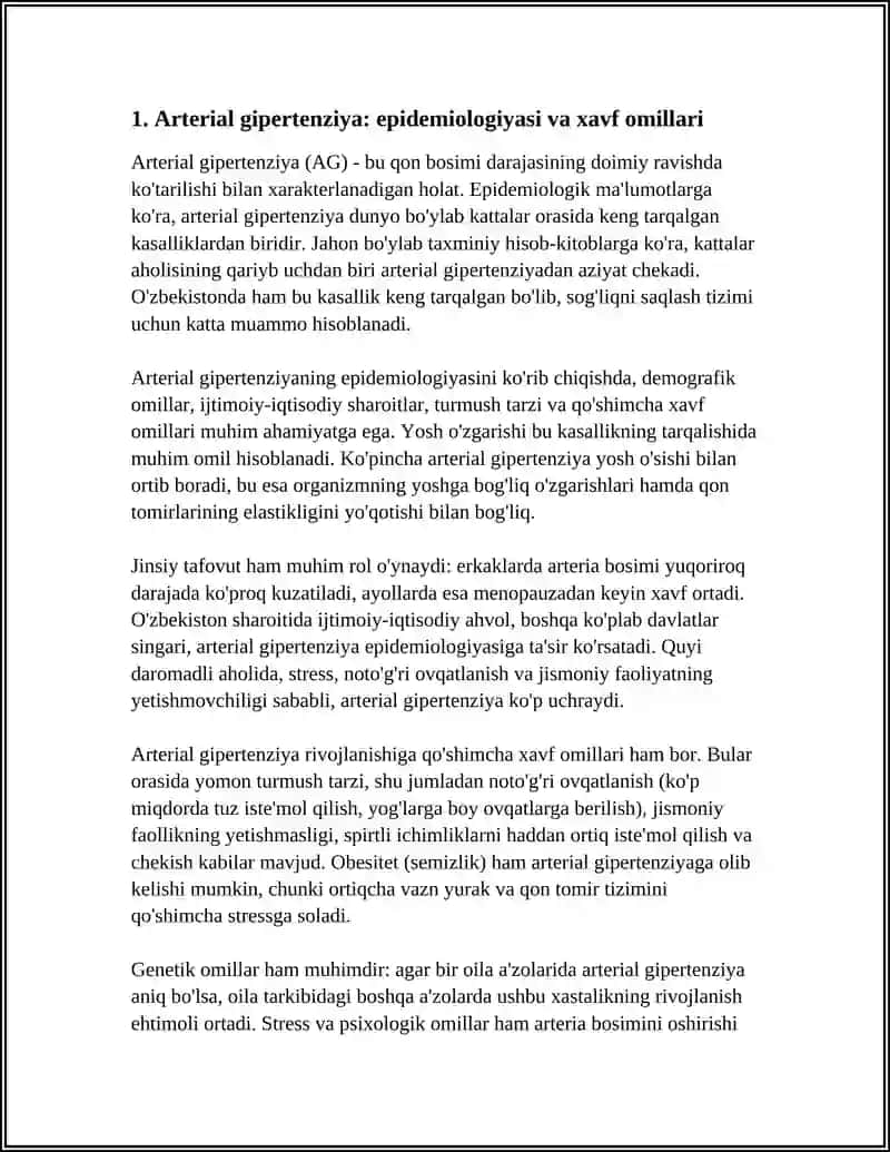 ARTERIAL GIPERTENZIYA.TASHXISLASH VA DAVOLASH 3