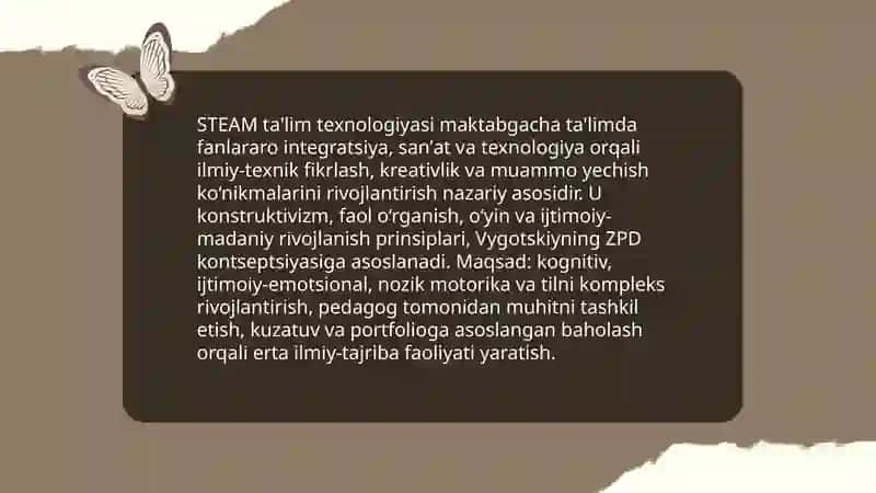 STEAM Ta'lim Teknologiyasi 3